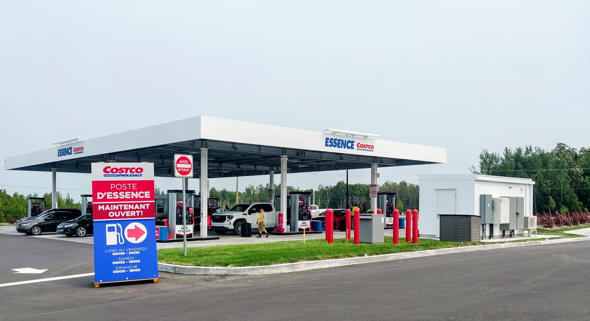 Costco Rimouski petrol pumps have been open since July 8. traders want take advantage new